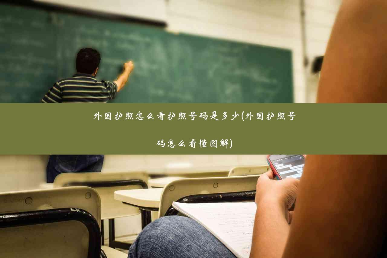 外国护照怎么看护照号码是多少(外国护照号码怎么看懂图解)